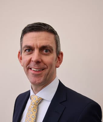 Official portrait of Gareth Scahill