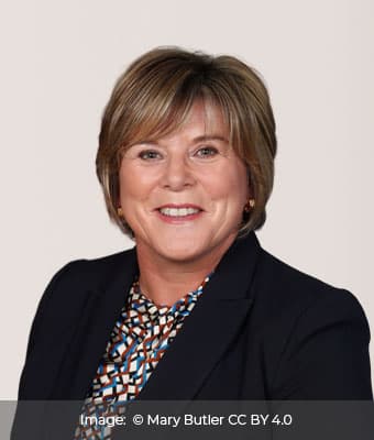 Official portrait of Mary Butler